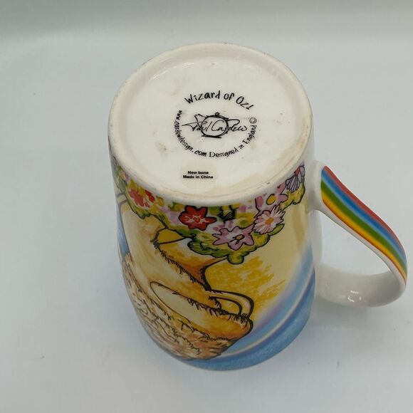 Paul Cardew Wizard of Oz Bone China Coffee Mug Cup Designed England 2011 Rainbow - Picture 5 of 8